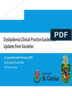Dr. Laurentius Aswin P, SPPD, MEpid - Workshop Dyslipidemia
