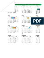 Calendario Fondos Concursables 2015