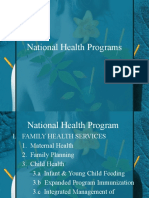 National Health Programs