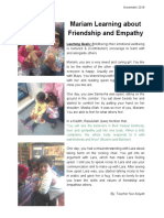 Mariam Learning About Friendship and Empathy