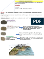 Ambientes sedimentares e rochas magmáticas