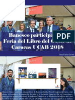 Juan Carlos Escotet - Banesco Participa en La Feria Del Libro Del Oeste de Caracas UCAB 2018