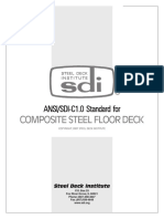 Norma Tecnica Steel Deck Institute (SDI) PDF
