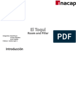 Room and Pillar - El Toqui