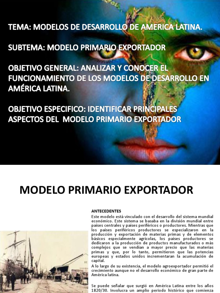 Modelo Primario Exportador Corregido | PDF | Acumulación de capital |  Exportaciones