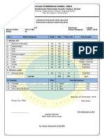 Laporan Penilaian Hasil Belajar