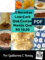 Receitas Low-Carb Que Custam Menos Que 10 Reais - Senhor Tanquinho