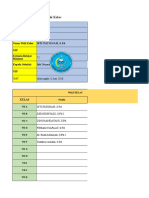 Aplikasi Rapot Semester Genap 2017-2018 Kelas 7 A