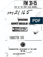 1961 FM 31-15 Operations Against Irregular Forces PDF