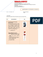 Surat Penawaran Alat Survey Pemetaan Total Station 26 November 2018