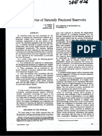 426--PA  The Behavior of Naturally Fractured Reservoirs.pdf