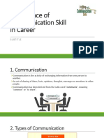 Importance of Communication Skill in Career