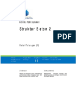 Modul 12 - Detail Tulangan