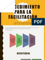 Procedimiento para La Facilitación