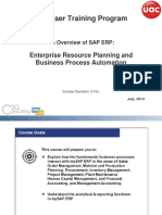 End-User Training Program: Enterprise Resource Planning and Business Process Automation