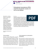 Palmoplantar Keratoderma (PPK) : Acquired and Genetic Causes of A Not So Rare Disease