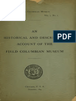 An Historical and Descriptive Account of The Field Columbian Museum