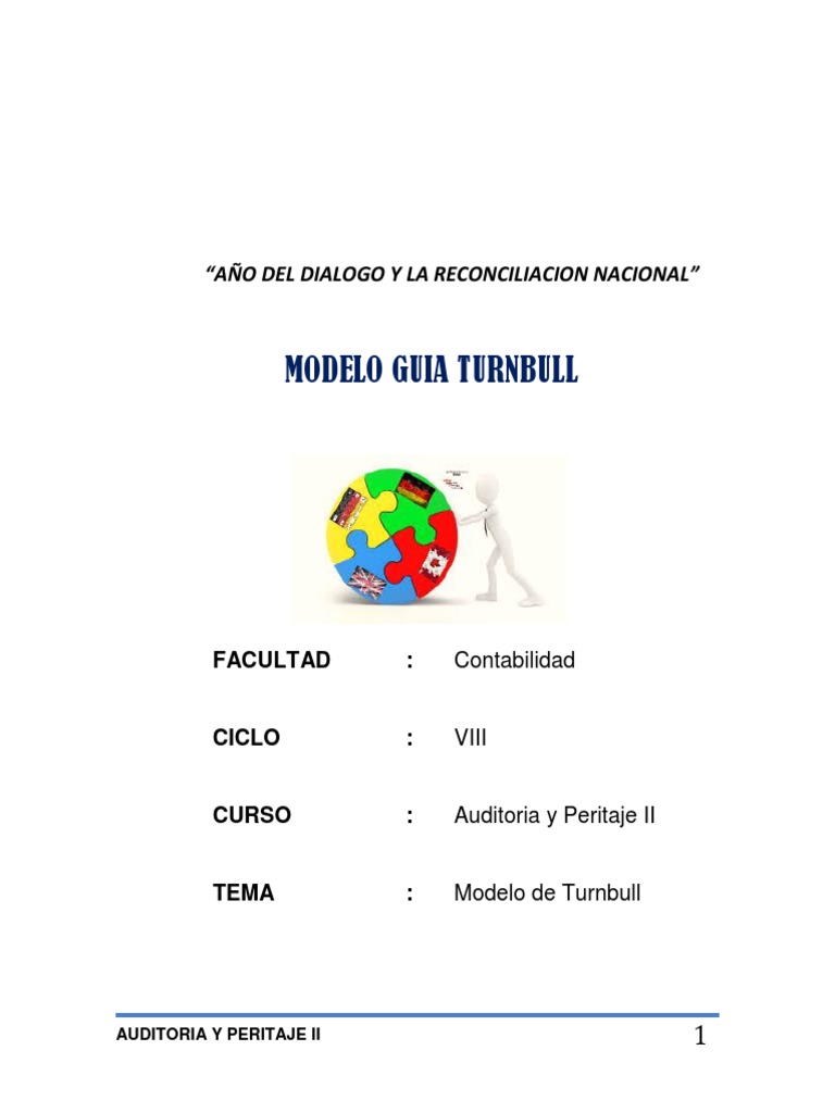 Auditoria II-Modelo Turnbull | PDF | Auditoría | Ingeniería de confiabilidad