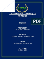 Technological University of Honduras: English V