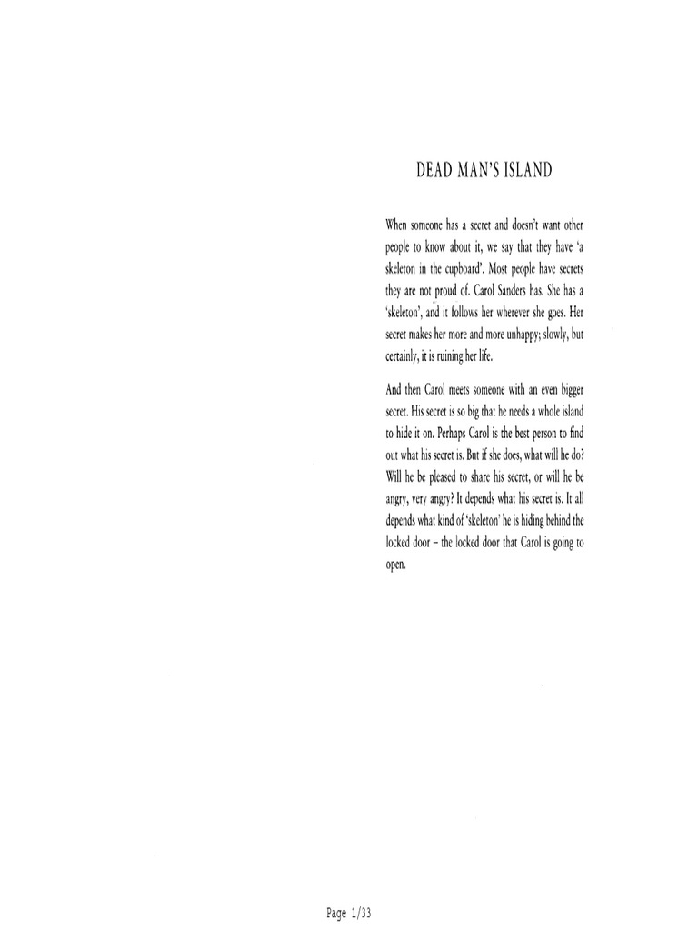 Dead Man S Island Pdf Pdf