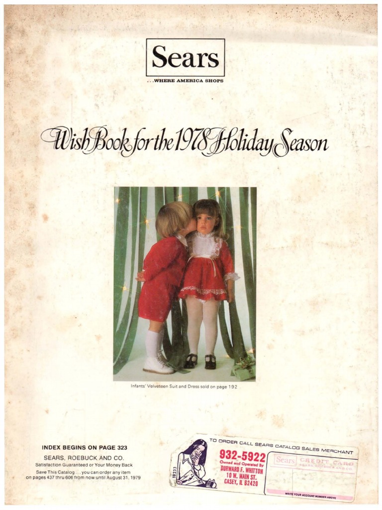 1978 Sears Christmas Book | PDF | Nature