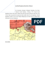 Interpretasi Hasil Pengukuran Resistivitas 2 Dimensi