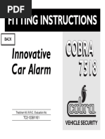 Alarm Cobra 7518 PDF