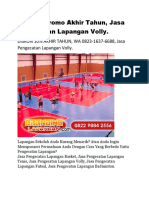 Pengecatan Lapangan Volly