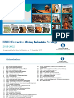 ERBD Extractive Mining Industry Strategy-European Bank