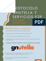 Protocolo Gnutella y Servicios p2p
