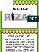 Rizal Law 