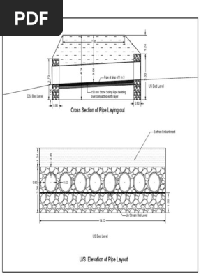 Pipe Layout for Diversion Work