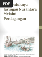 Terbentuknya Jaringan Nusantara Melalui Perdagangan Pdf