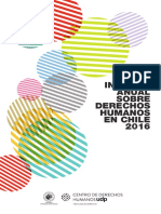 Informe Anual Sobre Derechos Humanos en Chile 2017 - Centro de Derechos Humanos Udp