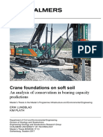 Crane Foundation On Soft Soil