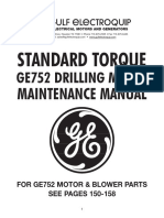 Tractions Motors GE 752 Manual