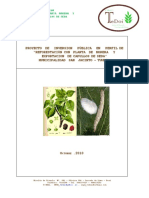 93982389 Proyecto Inversion Publica Perfil Reforestacion Planta Morera y Exportacion Capullos Seda