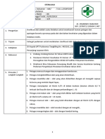 Sop 8.6.1 Sterilisasi