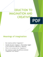 Introduction To Imagination and Creativity