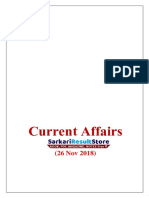 26 Nov 2018 Current Affairs Next Dose