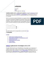 Amplitud modulada