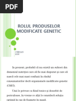 Alimente Modificate Genetic