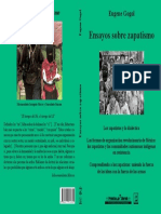 Portada Ensayo Sobre Zapatismo