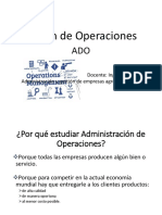 Gestion de Opéraciones