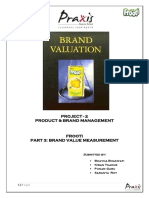 Project - 2 Product & Brand Management: Submitted by