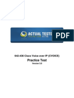 Practice Test: Cisco 642-436