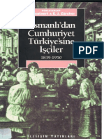 Donald Quataert & Erik Jan Zürcher - Osmanlı'dan Cumhuriyet Türkiyesine İşçiler 1839-1950 PDF