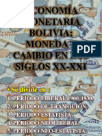 Economía Monetaria Bolivia Financiera