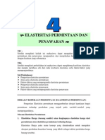 Modul 4 Elastisitas An Dan Penawaran