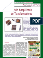 Calculo de Transform Adores Saber Electronic A 1223261333678936 8